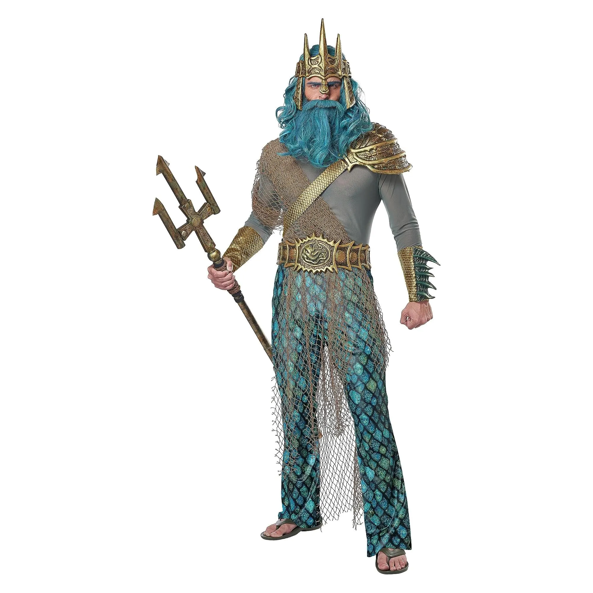 Poseidon/Neptune, God of the Sea Adult Costume